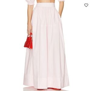 Helsa Poplin Maxi Skirt